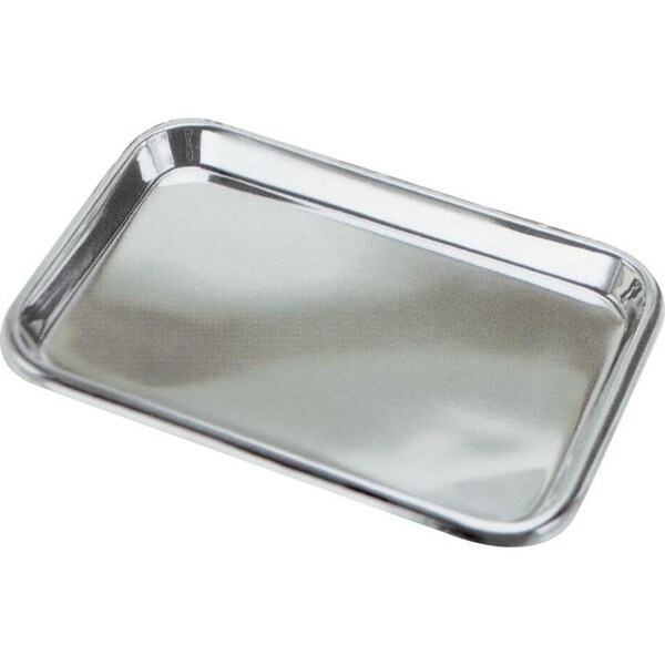 Economy Stainless Steel Instrument Tray, 10in x 6-1/2in x 3/4in GS-35-303 - main